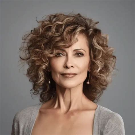 27 Flattering Curly Hairstyles For Women Over 60 Natural Curly Hair