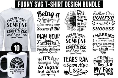 Funny Svg T Shirt Design Funny Bundle Graphic By Almamun2248 · Creative Fabrica