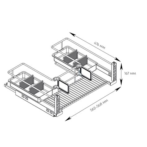 HAILO Россия | Официальный партнер Hailo - Выдвижная корзина MENAGE ...