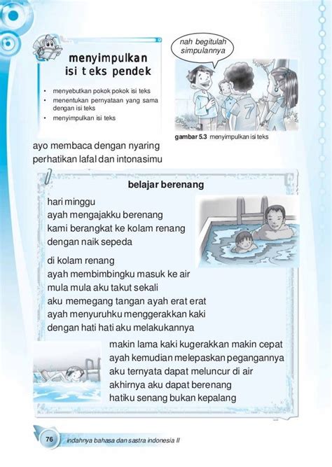 Materi Bahasa Indonesia Kelas 2 Mi 046 Artofit