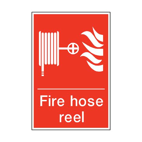 Fire Hose Reel Sign Pvc Safety Signs