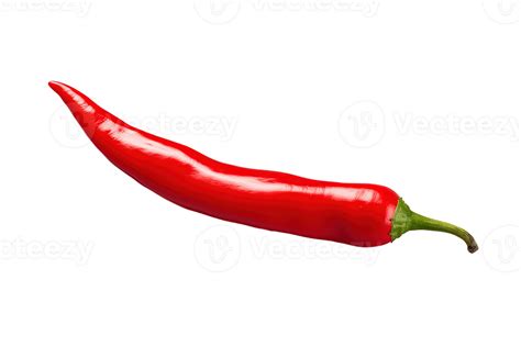Red Hot Chili Pepper Isolated On Transparent Background Png File Cut Out Ai Generated