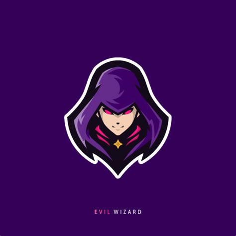 Placeit Logo Maker Featuring An Evil Wizard Graphic Inspired By Valorant