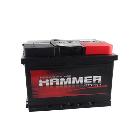 HAMMER AKUMULATOR 60Ah 510A P+ - 7142201655 - oficjalne archiwum Allegro