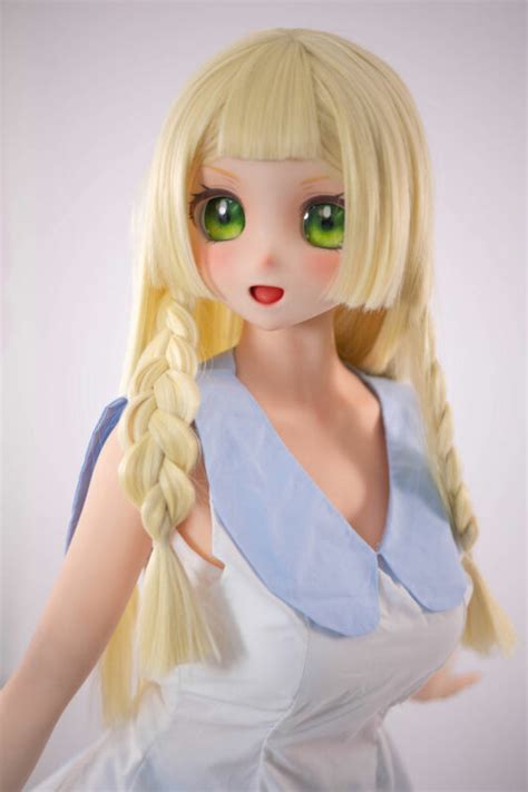 Lillie Pokémon Celebrity Anime Sex Doll With PVC Head PetiteSexDoll