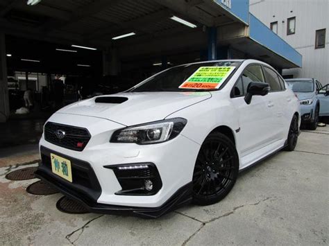 スバル WRX S4 STIスポーツシャープ 全国500台限定車 特別設定色セラミックホワイト STIパフォーマンスマフラー STI補剛パーツ