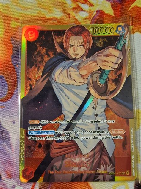 Shanks SEC One Piece Card Game 01 Romance Dawn Bandai Kaufen Auf Ricardo