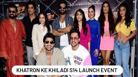 Khatron Ke Khiladi S14 Launch Event Uncut Promotion Video Part 1 YouTube