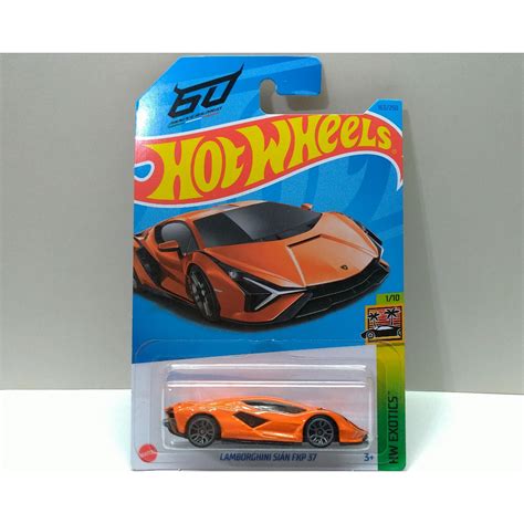 HOT WHEELS 風火輪 LAMBORGHINI SIAN FKP 藍寶堅尼 油電牛王 全新未拆 蝦皮購物