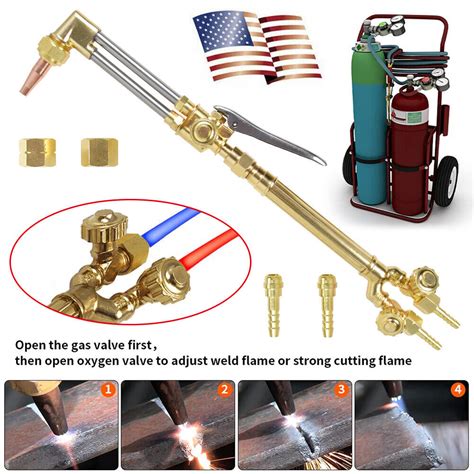 Victor Type Oxygen Acetylene Propane Cutting Welding Brazing Torch Tool