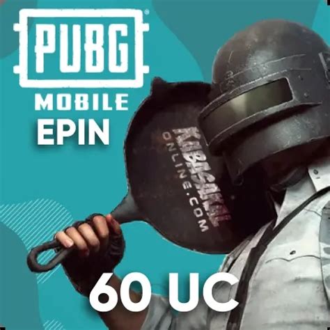 PUBG Mobile 60 UC Epin Az