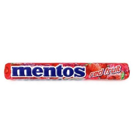 Caramelos Mentos RED FRUIT MIX Caja De 20 Paquetes