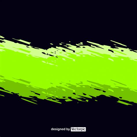 Abstract Racing Stripes Background With Black And Green Color Free Vector