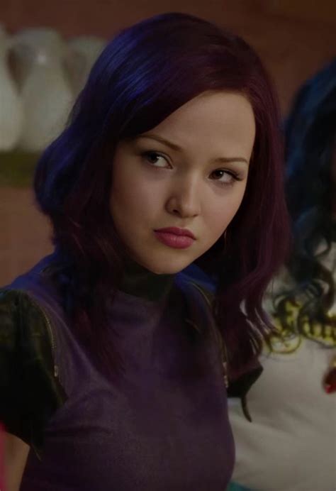 Mal descendants | Mal descendants, Purple hair, Dove cameron