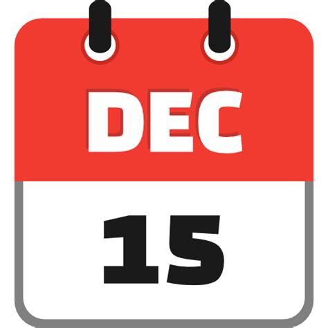 December 15 Icon Svg Vector And Png Free Download Uxwing