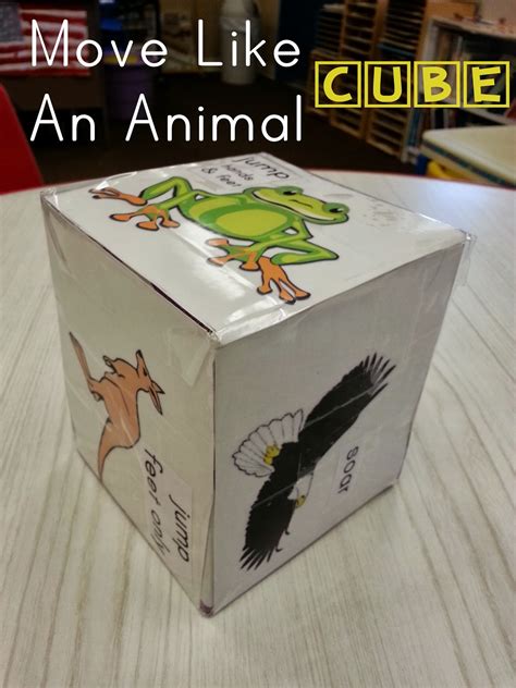 Choices for Children: Move Like an Animal Cube