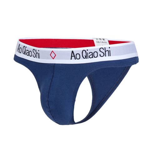 Ropa Interior Sexy Gay Para Hombre Tanga Suave Calzoncillos Lisos