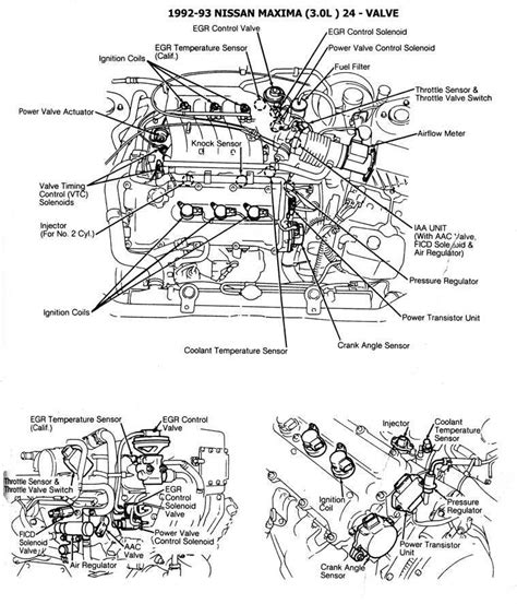 Diagram Oftopofthemotor On A 1999 Nissan Altima Nissan Altim