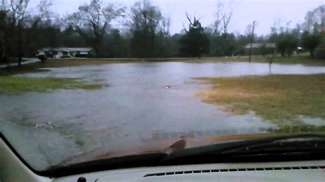 Yard Flooding In Cantonment Florida Escambia County Youtube