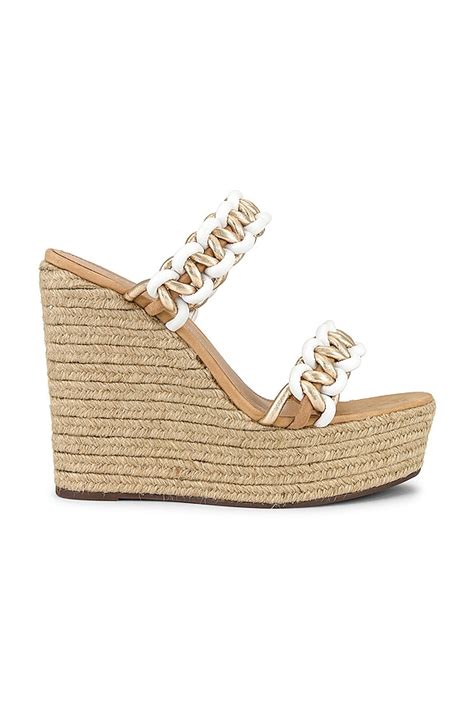 Schutz Juliet Wedge In Light Nude REVOLVE