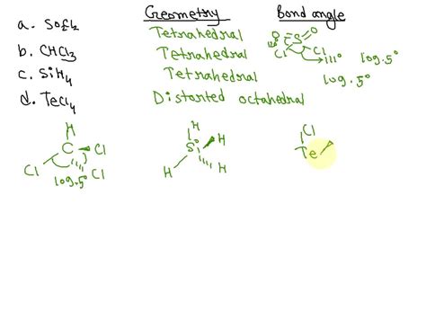 Solved Use The Diagram Below To Explain Vsepr Theory Iua 2 Predict