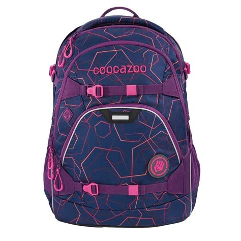 coocazoo Schulrucksack ScaleRale Laserbeam Plum, 30 l Volumen ...
