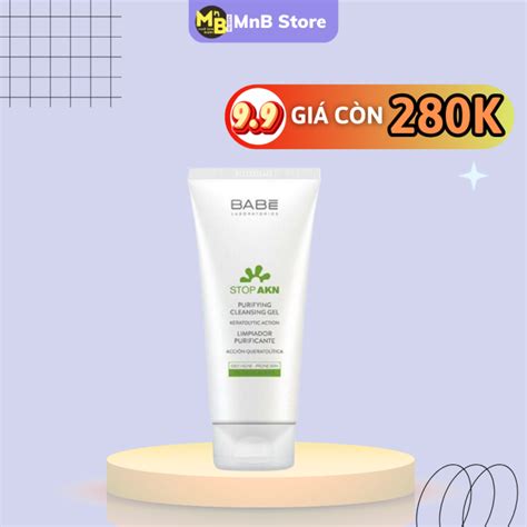 S A R A M T D U Nh Ki M D U Babe Stop Akn Purifying Cleansing Gel Ml Ml Lazada Vn