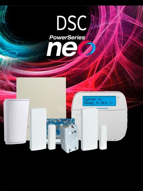 Dsc Neo Rf Lcd Sb Paquete Neo Con 32 Zonas Panel Hs2032 Teclado