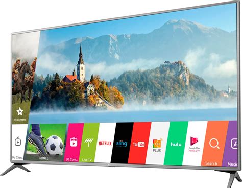 Best Buy: LG 75" Class LED UJ6470 Series 2160p Smart 4K UHD TV with HDR ...