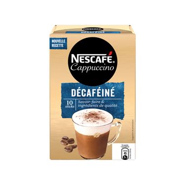 Super El Trebol Nescafé Capuccino Decaf 10 un140 gr