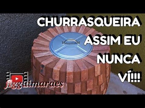 Como Fazer Churrasqueira Vertical Tipo Forno Tandoor Para Bbq Youtube