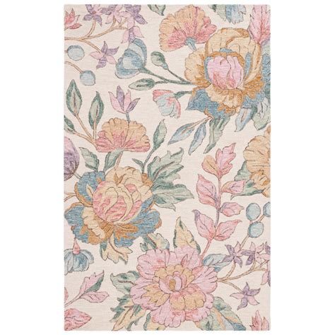 Safavieh Jardin Hand Tufted Floral Rug Wayfair