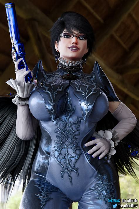 Bayonetta Loves Showing Off Her Assets By Theafterlife Hentai Foundry