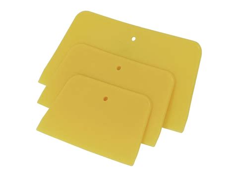 3pc Plastic Body Filler Spreader Application Set