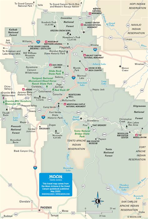 Flagstaff Az Map Northern Arizona NOAA Weather Radio
