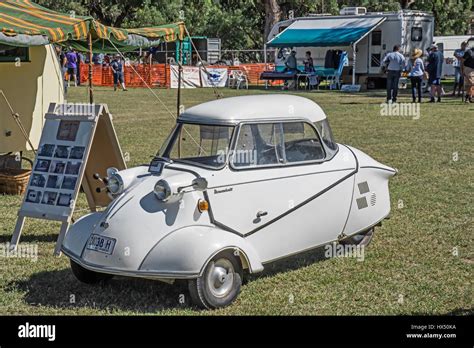 Messerschmitt 3 Wheel Car Stock Photo Alamy