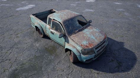 Post Apocalyptic Vehicles in Props - UE Marketplace