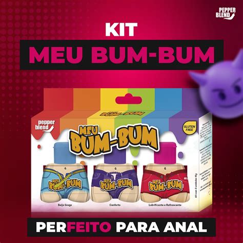 Kit Sex Shop Meu Bum Bum Sexo Anal Sem Dor Beijo Grego Dessensibilizante E Gel Refrescante