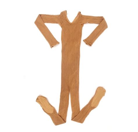 Plain Base Fishnet Catsuit Costume Nude Naked Fishnet Bodystocking For Aerialists Dancers