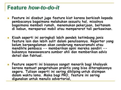 Detail Contoh Penulisan Feature Koleksi Nomer 24