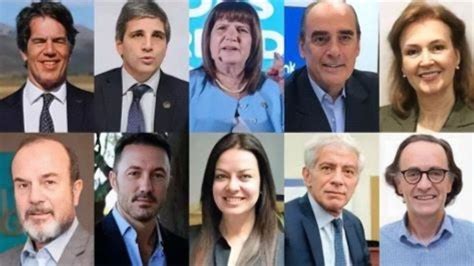 Gabinete de Milei uno por uno quiénes son sus ministros