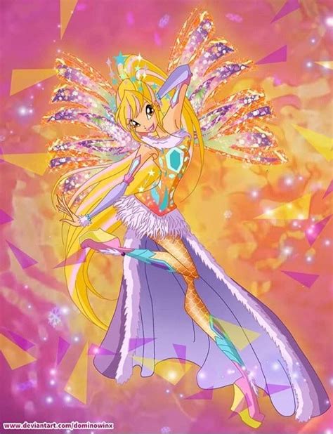 Winx Club Stella Sirenix Transformation