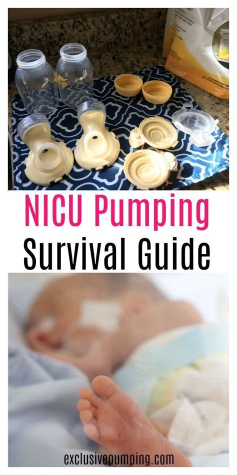 Survival Guide For Pumping In The Nicu Exclusively Pumping Nicu Breastfeeding