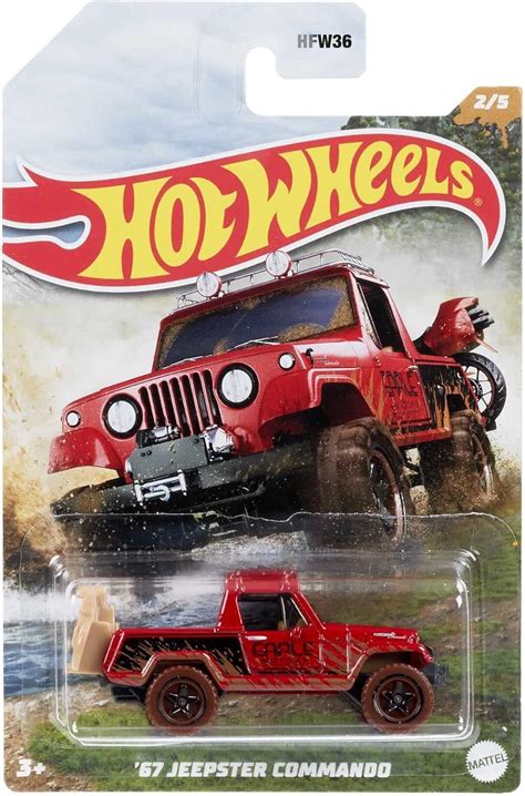 Hot Wheels Themed Auto Mud Runners Vehículo de Juguete para niños de 3 años en adelante