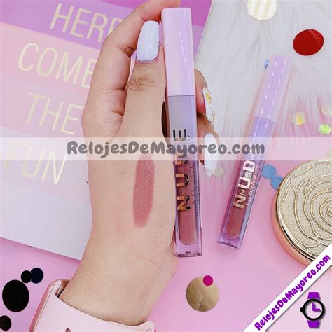 Labial Nude New Tono Satin Larga Duracion Distribuidor Mayorista M Relojes De Mayoreo
