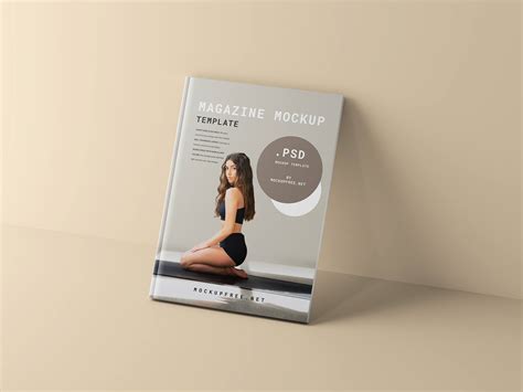 5 Free A4 Us Letter Size Magazine Cover Mockup Psd Files Good Mockups