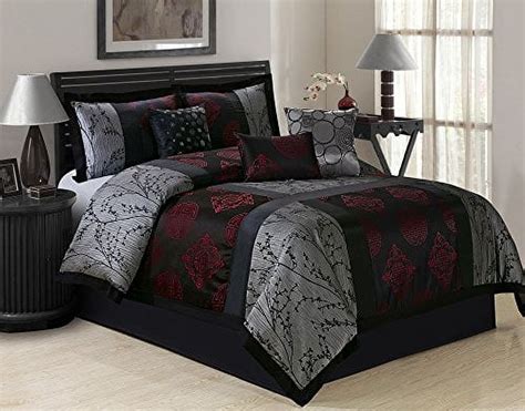 Unique Home 7 Piece Shangrula Big Square Patchwork Jacquard Clearance