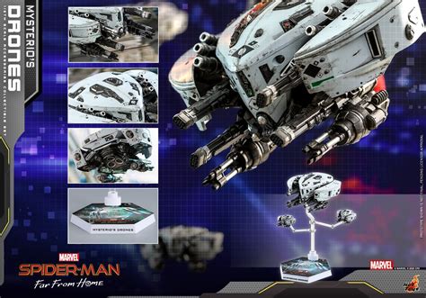 Spider Man Hot Toys Gets Far From Home Mysterios Drones Accessory