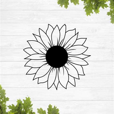 Sunflower Svg Free High Quality Perfect For Your Design Sunflowersvg