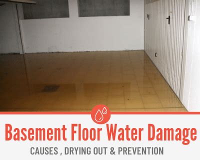 How To Clean A Basement Floor After Water Damage Openbasement